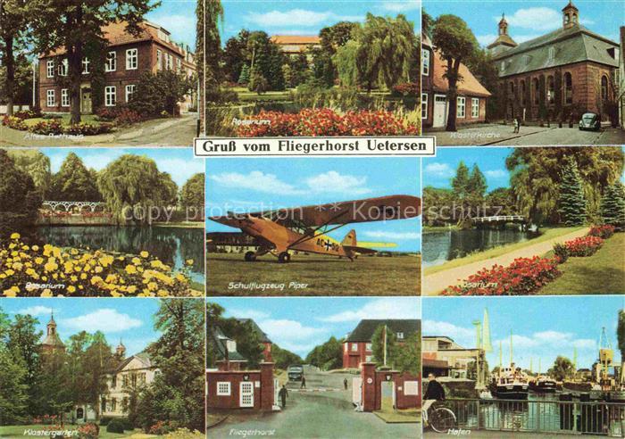 Uetersen Pinneberg Schleswig-Holstein Fliegerhorst Schulflugzeug-Piper Kaserne R
