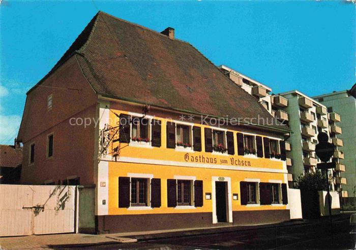 Durlach Karlsruhe Baden BW Gasthaus-zum-Ochsen Pfinzstrasse Gasthof Kegelbahn Fa