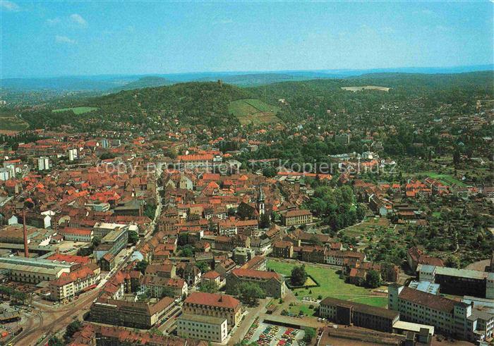Durlach Karlsruhe Baden BW Fliegeraufnahme Turmberg Altstadt Kirche Wohngebiet D
