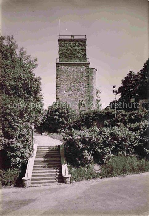 Durlach Karlsruhe Baden BW Turmberg Turm Treppe Treppenaufgang Baeume Burghof St