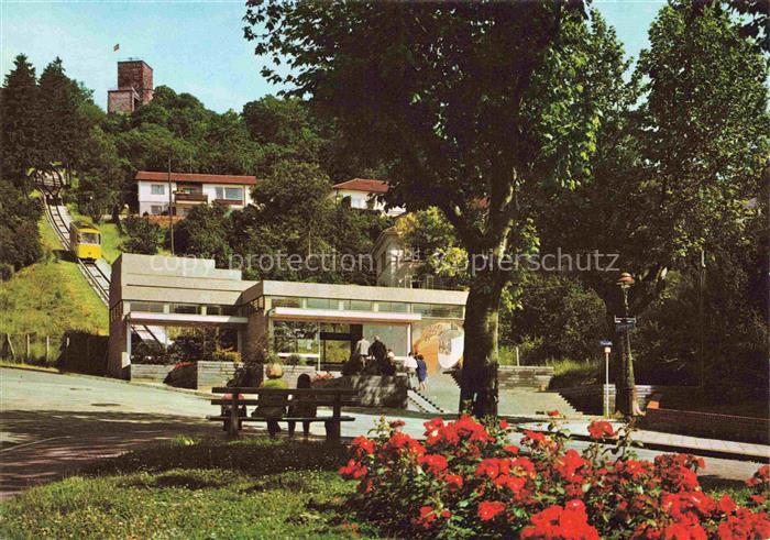 Durlach Karlsruhe Baden BW Turmbergbahn Talstation Standseilbahn Turmberg Rosen