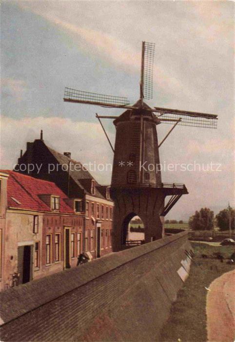 Duurstede Wijk bij Duurstede Utrecht NL Korenmolen Rijn-en-Lek Windmuehle Stadtm