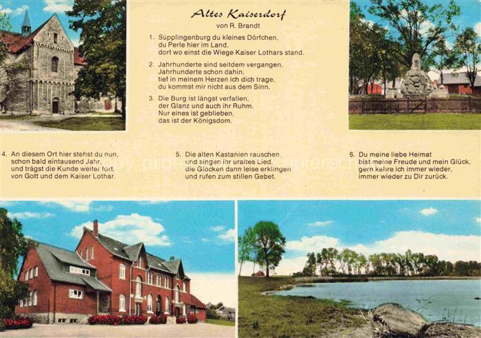 Suepplingenburg Helmstedt Niedersachsen Kaiserdorf Kircheromaniisch Denkmal Kais