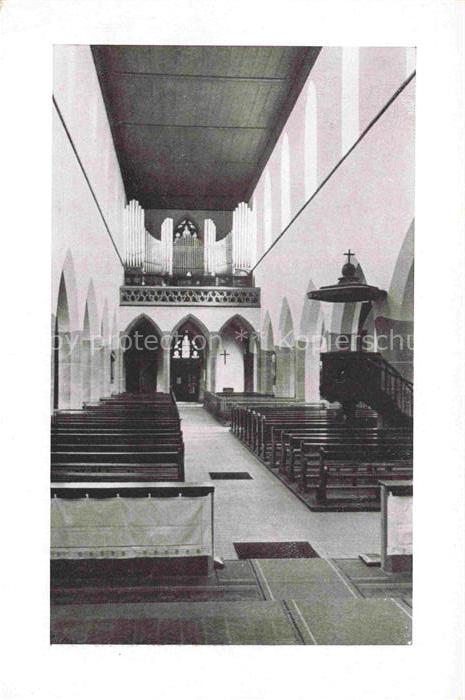 Durlach Karlsruhe Baden BW Kath-Pfarrkirche St-Peter-und-Paul Kircheninnenraum O