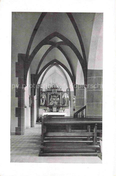 Durlach Karlsruhe Baden BW Kath-Pfarrkirche St-Peter-und-Paul Gotische-Gewoelbe