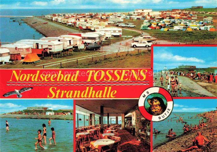 Tossens Nordseebad Butjadingen Niedersachsen Strandhalle Campingplatz Nordseebad