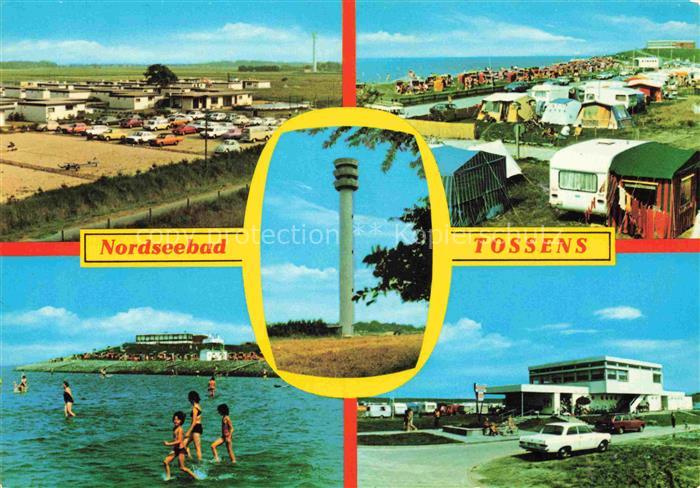 Tossens Nordseebad Butjadingen Niedersachsen Nordseebad Campingplatz Strand Wohn
