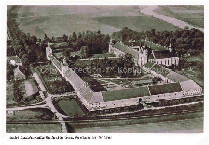 Corvey Hoexter Weser Reichsabtei Schloss Westwerk Barock Kirche Weser Kloster