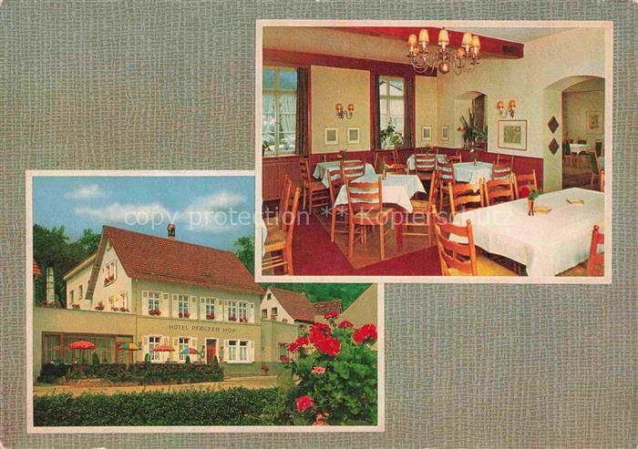 Bergham Schoenau Hotel Restaurant Café Pfaelzer-Hof Forellenspezialitaeten Gastr