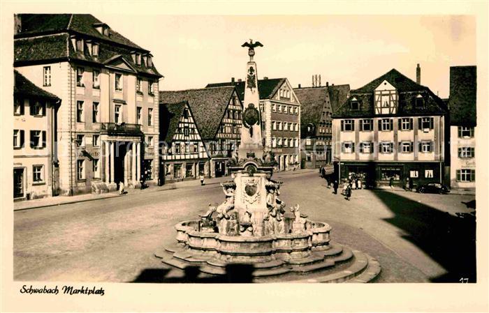 Schwabach Marktplatz
