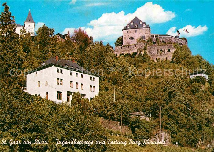 St Goar Jugendherberge Festung Burg Rheinfels