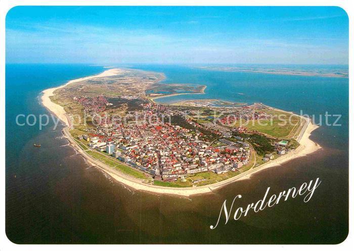 Norderney Nordseebad Fliegeraufnahme