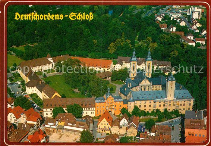Bad Mergentheim Deutschordens-Schloss Fliegeraufnahme