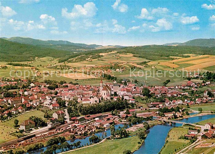 Viechtach Bayerischer Wald Fliegeraufnahme