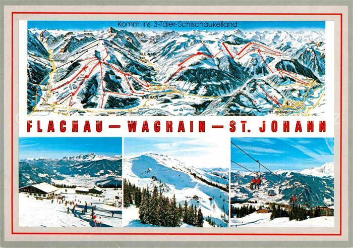 Flachau Wagrain St. Johann Sesselbahn