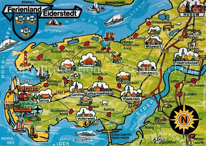 Eiderstedt Friedrichstadt Toenning Husum