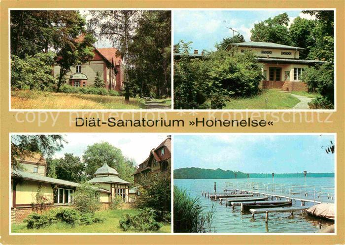 Rheinsberg Sanatorium Hohenelse Bootssteg