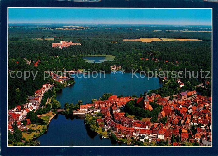 Moelln Lauenburg Fliegeraufnahme
