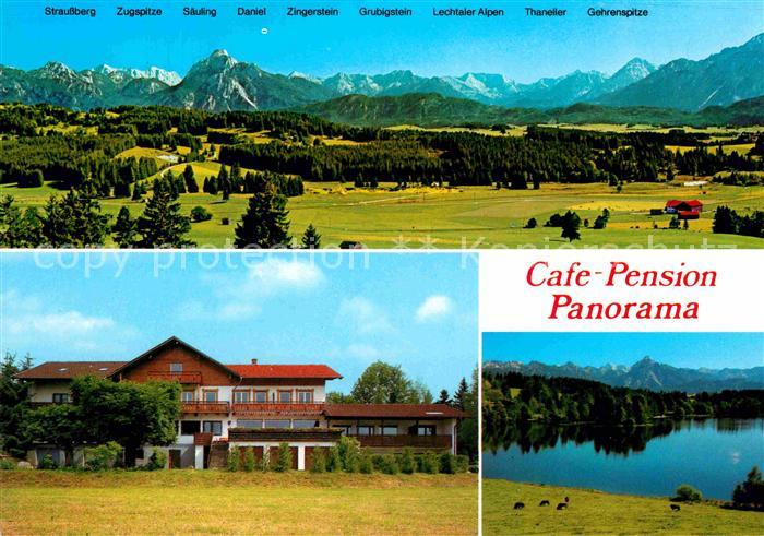 Rueckholz Cafe Pension Panorama Lechtaler Alpen Thaneller Gehrenspitze