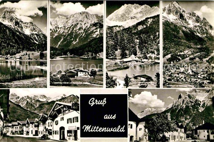 Mittenwald Bayern Lautersee Woerner Wetterstein