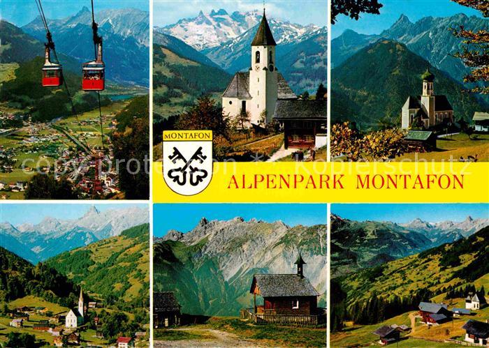 Montafon Luftseilbahn Innerberg Drei Tuerme Bartholomaeberg Zimba