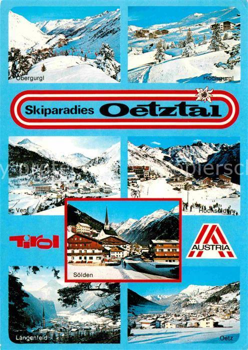 Soelden oetztal Oetz Laengenfeld Obergurgl Vent