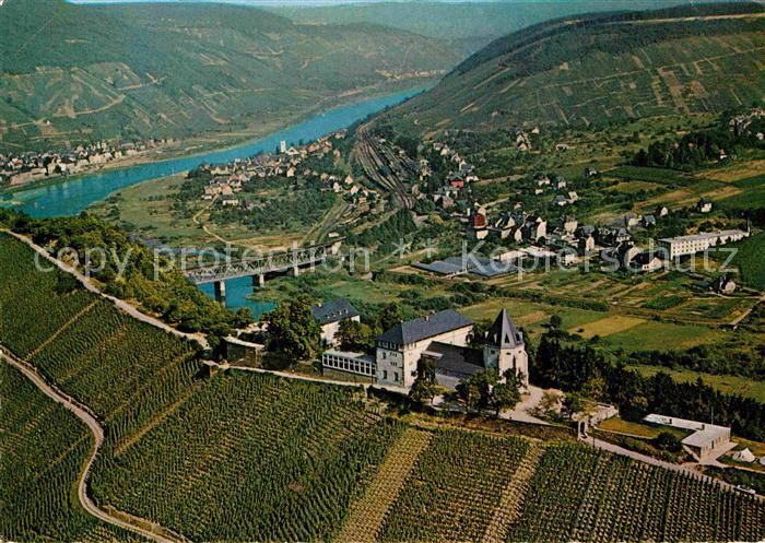 Bullay Mosel Marienburg Fliegeraufnahme