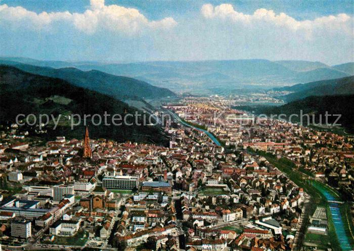 Freiburg Breisgau Fliegeraufnahme