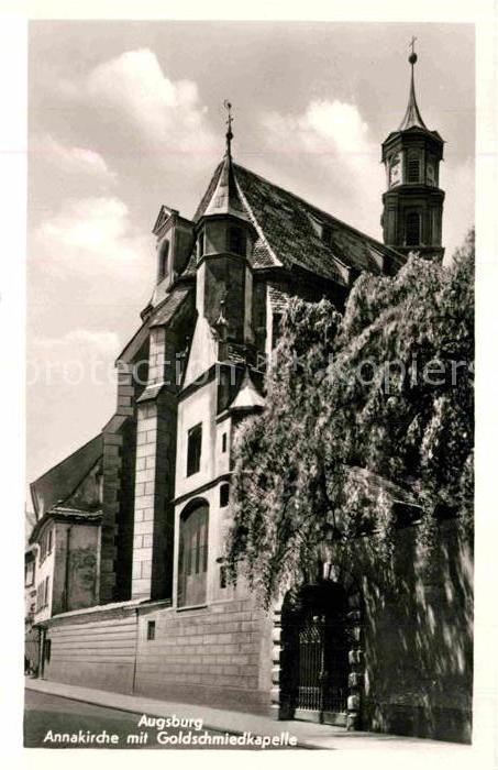 Augsburg Annakirche Goldschmiedkapelle