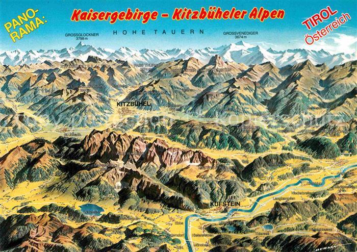 Kufstein Tirol Kitzbuehel Grossglockner Grossvenediger