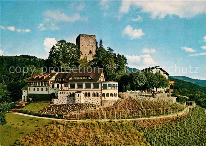 Buehl Baden Ruine Alt-Windeck Burggaststaette