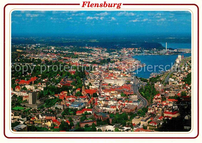 Flensburg Fliegeraufnahme