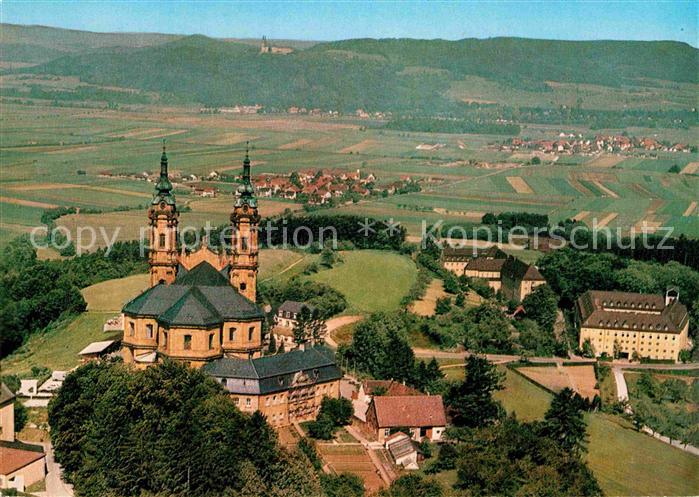 Bad Staffelstein Basilika Vierzehnheiligen Maintal Fliegeraufnahme