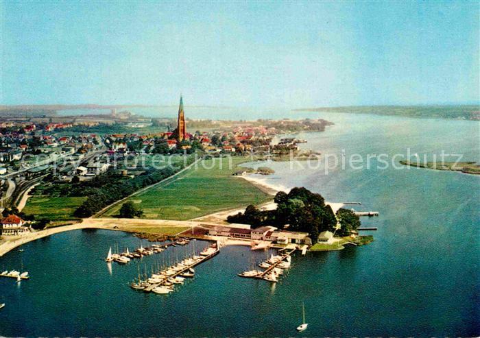 Schleswig Schlei Fliegeraufnahme