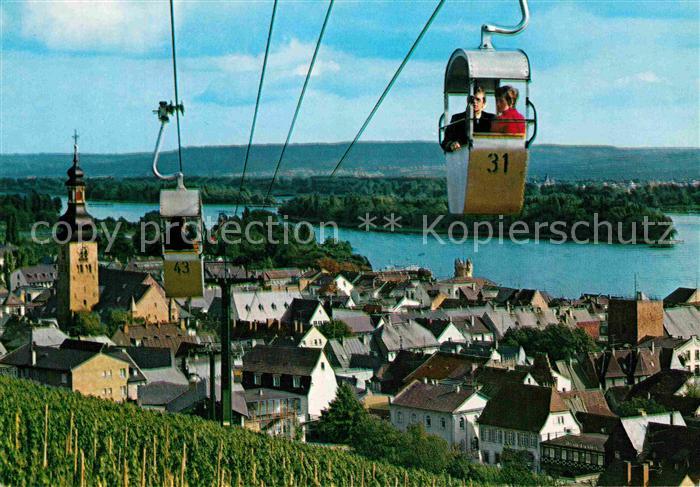 Ruedesheim Rhein Kabinenseilbahn