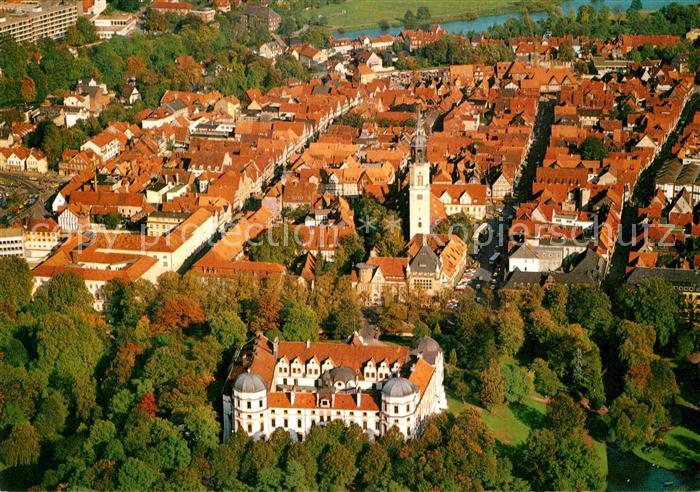 Celle Niedersachsen Schloss Fliegeraufnahme
