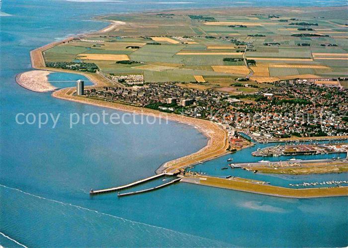 Buesum Nordseebad Fliegeraufnahme