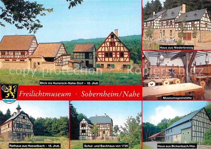Sobernheim Freilichtmuseum Hunsrueck-Nahe-Dorf Rathaus Hasselbach