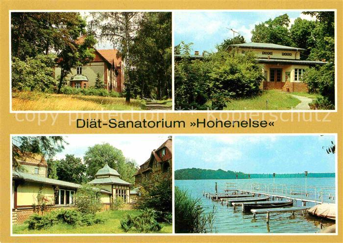 Rheinsberg Diaet-Sanatorium Hohenelse Bootsteg