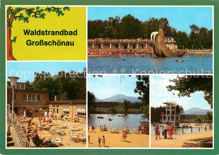 Grossschoenau Sachsen Waldstrandbad