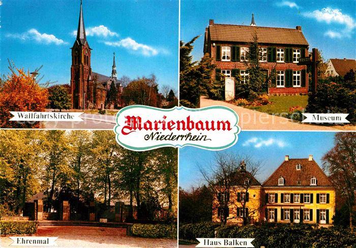 Marienbaum Museum Haus Balken Wallfahrtskirche Ehrenmal