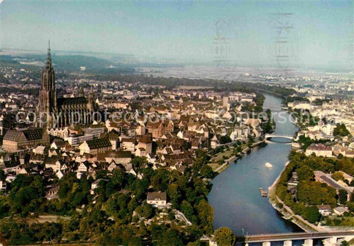 Ulm Donau Muenster Kirchturm