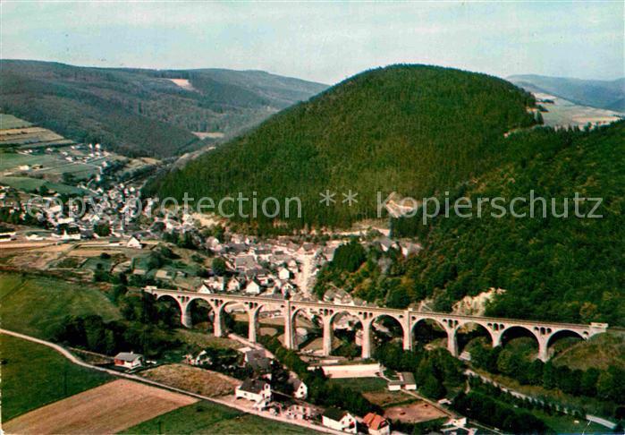Willingen Sauerland Bruecke Fliegeraufnahme
