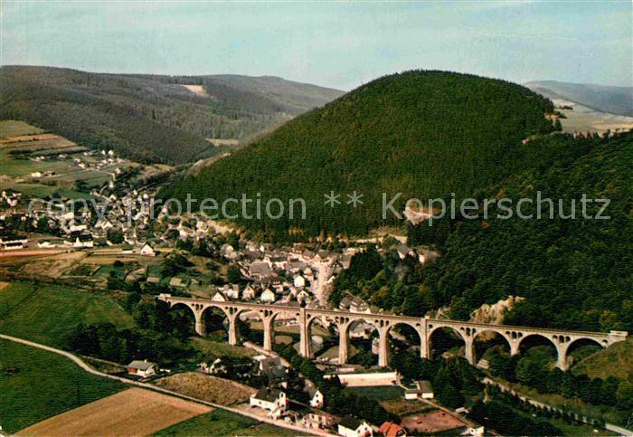 Willingen Sauerland Fliegeraufnahme Bruecke
