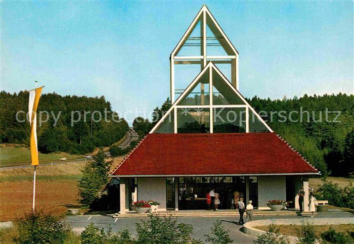 Adelsried Autobahnkirche Maria Schutz der Reisenden