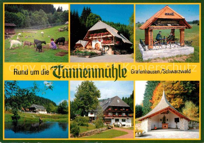 Grafenhausen Schwarzwald Schwarzwaldgasthof Tannenmuehle
