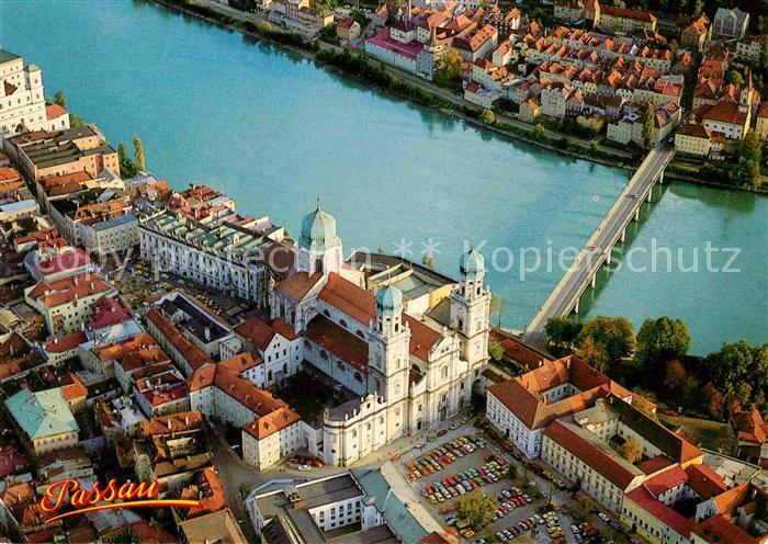 PAssAU Bayern Residenzplatz Dom Domplatz Innbruecke