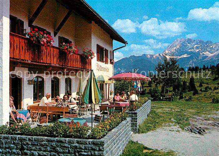 Mittenwald Bayern Berggasthof Wildenseehuette