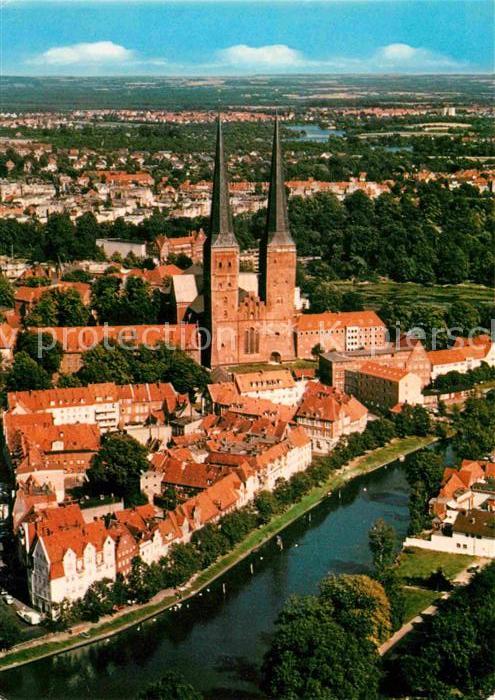 LueBECK  CITY Fliegeraufnahme