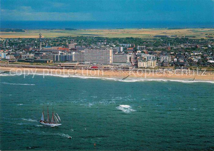 Westerland Sylt Fliegeraufnahme